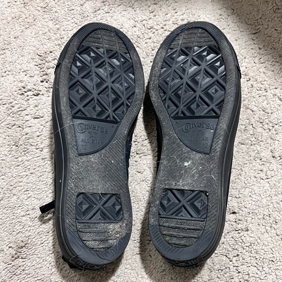 Men’s Size 13 Chuck Taylor All-star Converse All Black - Picture 4 of 4